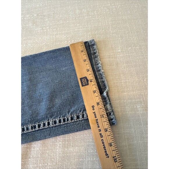 Silver Jeans SUKI Slim Boot Built Free Distressed Flap Pocket 32x33 (fits 32x32) - Picture 15 of 15